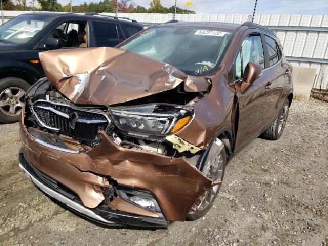 KL4CJ1SB2HB036250 - 2017 BUICK ENCORE SPO BROWN photo 2