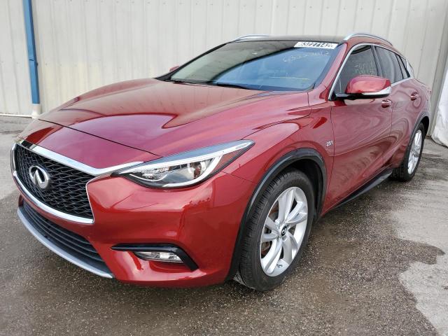 SJKCH5CPXJA055379 - 2018 INFINITI QX30 BASE BURGUNDY photo 2