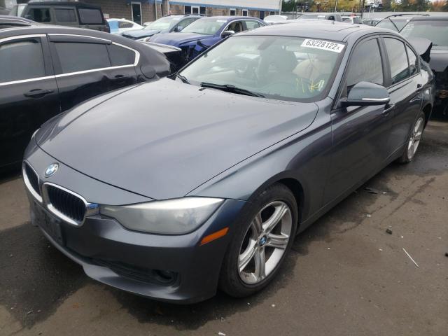 WBA3C3C58DF982681 - 2013 BMW 320 I XDRI رمادي صورة 2