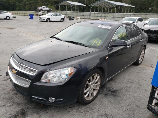 1G1ZK57798F169162 - 2008 CHEVROLET MALIBU LTZ შავი ფოტო 2