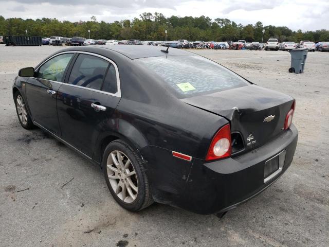 1G1ZK57798F169162 - 2008 CHEVROLET MALIBU LTZ შავი ფოტო 3