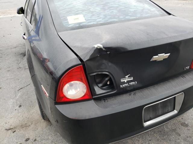 1G1ZK57798F169162 - 2008 CHEVROLET MALIBU LTZ შავი ფოტო 9