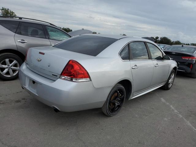 2G1WD5E36D1244639 - 2013 CHEVROLET IMPALA POL SILVER photo 4