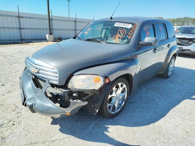 3GNDA23D48S552377 - 2008 CHEVROLET HHR LT GRAY photo 2