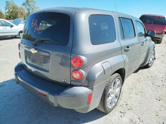 3GNDA23D48S552377 - 2008 CHEVROLET HHR LT GRAY photo 4