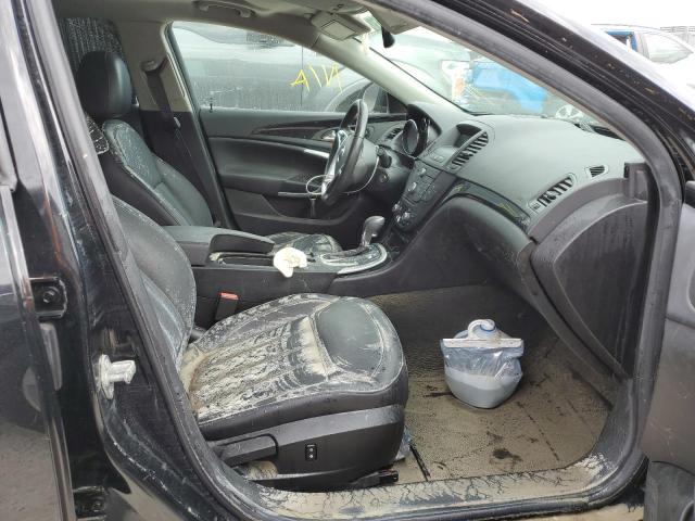 2G4GN5EC7B9178783 - 2011 BUICK REGAL CXL BLACK photo 5