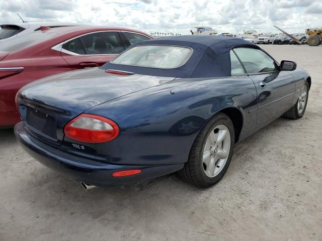 SAJGX2040XC037309 - 1999 JAGUAR XK8 BLUE photo 4