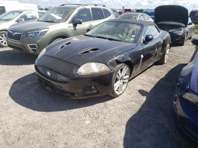 SAJWA44C389B22639 - 2008 JAGUAR XKR BLACK photo 2