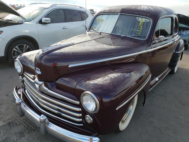 899A2314829 - 1948 FORD SUPERDELUX BURGUNDY photo 10