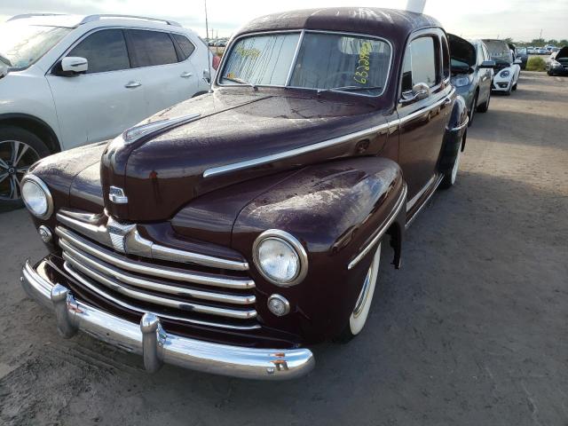 899A2314829 - 1948 FORD SUPERDELUX BURGUNDY photo 2