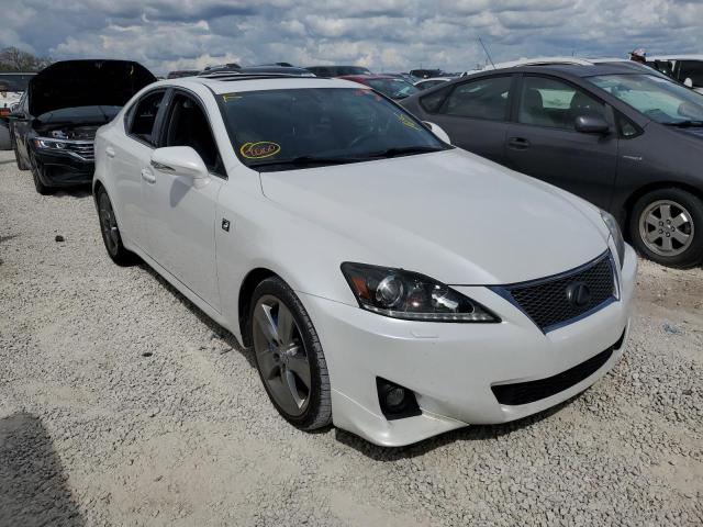 JTHBE5C29C5029765 - 2012 LEXUS IS 350 WHITE photo 1