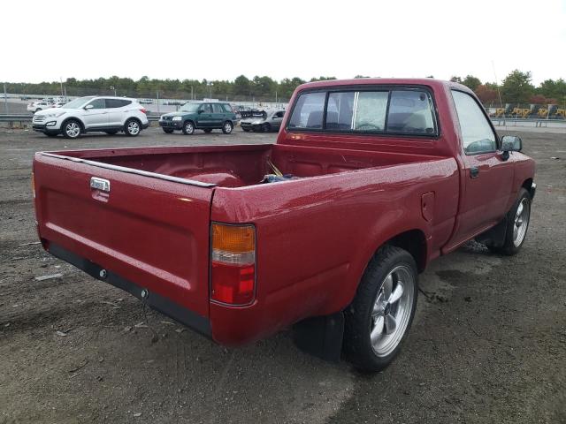 JT4RN81A2M5110684 - 1991 TOYOTA PICKUP 1/2 RED photo 4