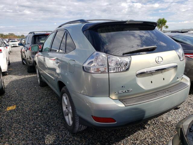 2T2GK31U87C019936 - 2007 LEXUS RX GREEN photo 3