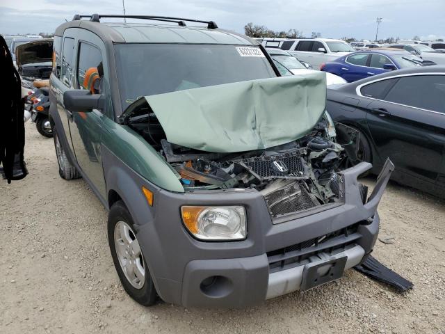 5J6YH28553L032592 - 2003 HONDA ELEMENT EX GREEN photo 1