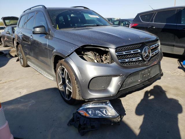 4JGDF7DE8JB003051 - 2018 MERCEDES-BENZ GLS 550 4M GRAY photo 1