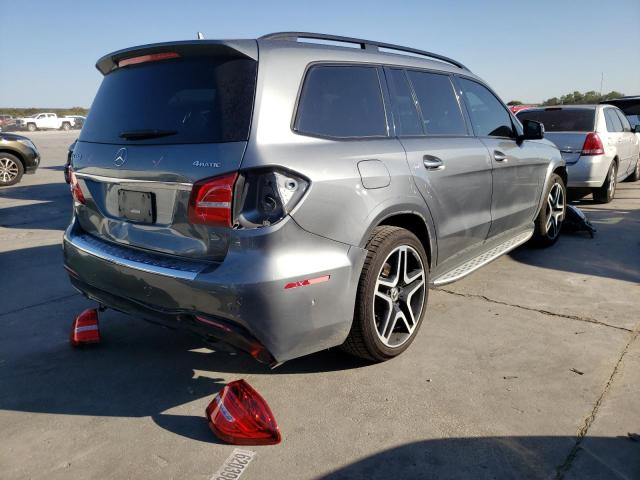 4JGDF7DE8JB003051 - 2018 MERCEDES-BENZ GLS 550 4M GRAY photo 4