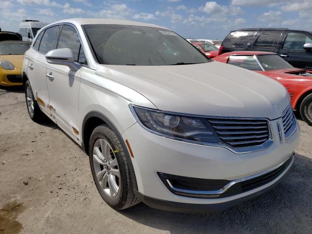 2LMPJ6KRXHBL35660 - 2017 LINCOLN MKX SELECT WHITE photo 1