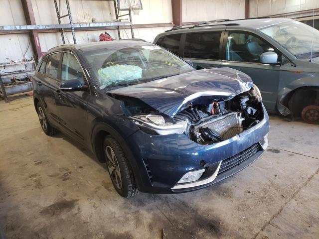 KNDCC3LC9H5050650 - 2017 KIA NIRO EX BLUE photo 1