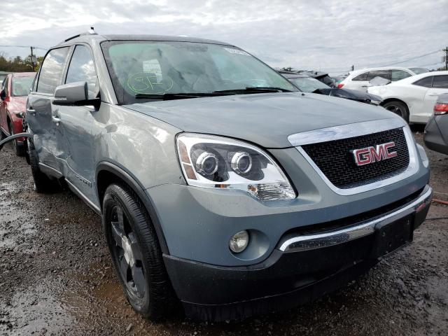 1GKEV33758J268652 - 2008 GMC ACADIA SLT BLUE photo 1