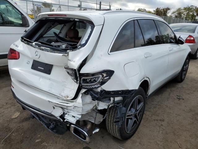 W1N0G8EB9LF844083 - 2020 MERCEDES-BENZ GLC 300 4M WHITE photo 4