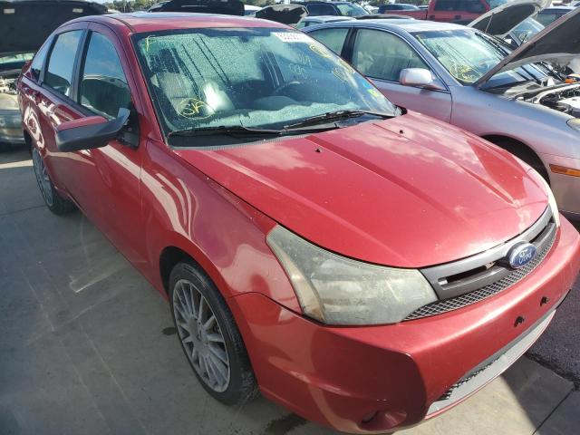 1FAHP3GN6AW246170 - 2010 FORD FOCUS SES RED photo 1
