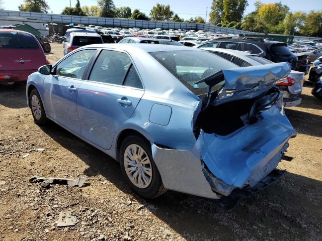 4T4BF1FK4CR190731 - 2012 TOYOTA CAMRY BASE BLUE photo 3