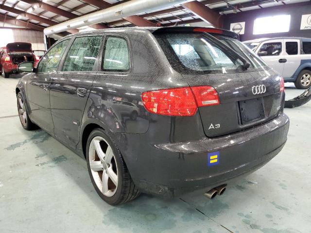 WAUHE78P98A191242 - 2008 AUDI A3 2.0 GRAY photo 3