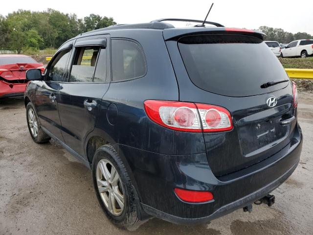 5XYZKDAG6BG060981 - 2011 HYUNDAI SANTA FE L BLUE photo 3