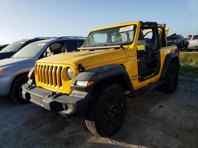 1C4GJXAN4MW574991 - 2021 JEEP WRANGLER S Sarı foto 2