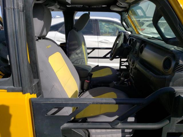 1C4GJXAN4MW574991 - 2021 JEEP WRANGLER S Sarı foto 5