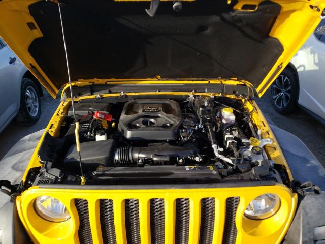 1C4GJXAN4MW574991 - 2021 JEEP WRANGLER S Sarı foto 7