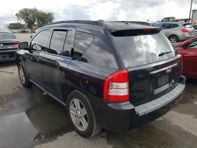 1J8FT47W07D204389 - 2007 JEEP COMPASS BLACK photo 3