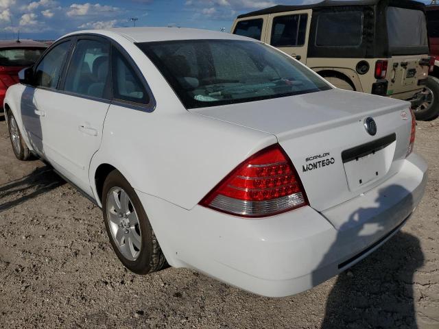 1MEFM40105G617944 - 2005 MERCURY MONTEGO LU WHITE photo 3