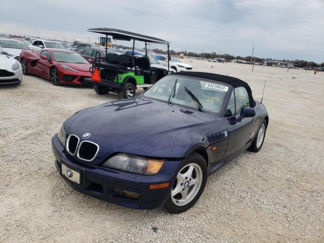 4USCH7325TLB72925 - 1996 BMW Z3 1.9 BLUE photo 2