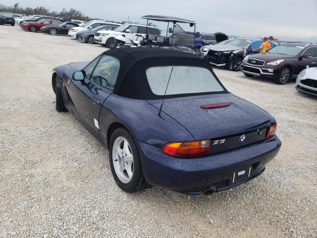 4USCH7325TLB72925 - 1996 BMW Z3 1.9 BLUE photo 3