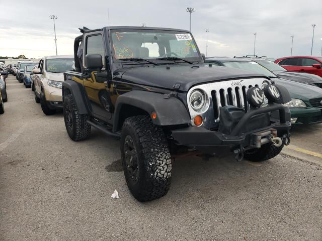 1J4FA24107L197728 - 2007 JEEP WRANGLER X CHARCOAL photo 1