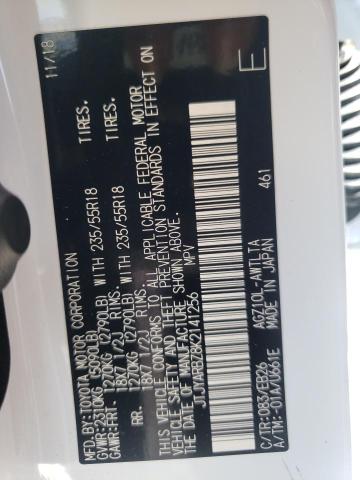 JTJYARBZ8K2141256 - 2019 LEXUS NX 300 BAS 白色 照片 10