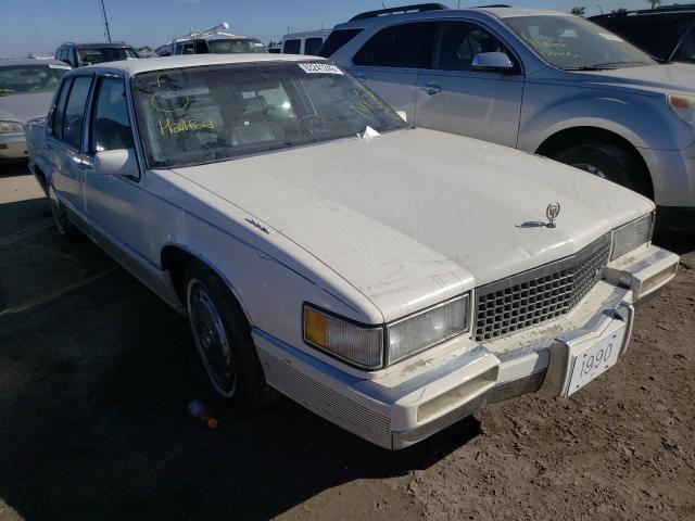 1G6CD5331L4348636 - 1990 CADILLAC DEVILLE WHITE photo 1