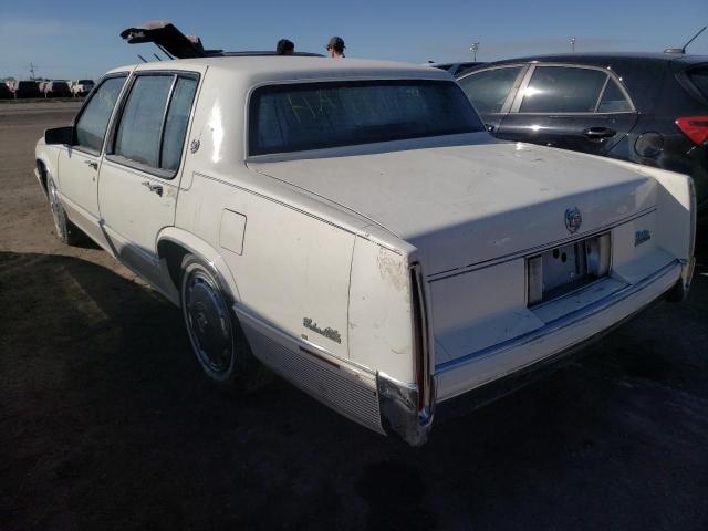 1G6CD5331L4348636 - 1990 CADILLAC DEVILLE WHITE photo 3