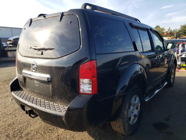 5N1AR18B79C601581 - 2009 NISSAN PATHFINDER BLACK photo 4