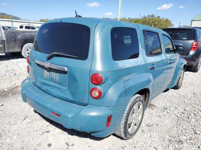 3GNDA13D27S616330 - 2007 CHEVROLET HHR LS BLUE photo 4