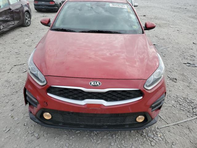 3KPF24AD1ME351042 - 2021 KIA FORTE FE BURGUNDY photo 5