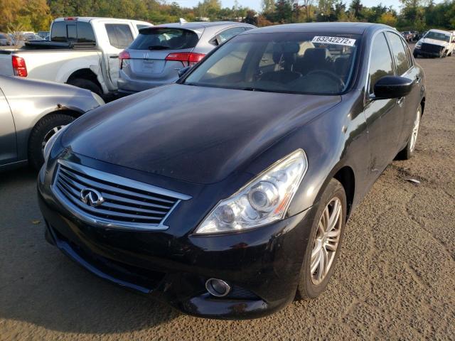 JN1CV6ARXFM650182 - 2015 INFINITI Q40 BLACK photo 2