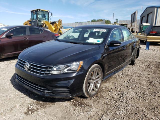 1VWDT7A39HC032043 - 2017 VOLKSWAGEN PASSAT R-L BLACK photo 2