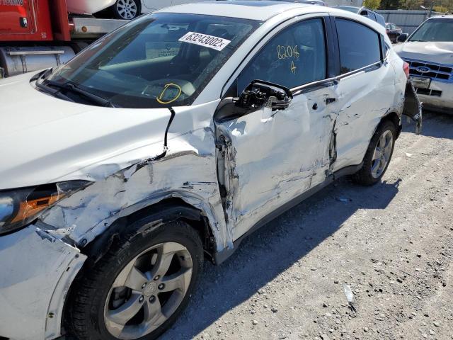 3CZRU6H5XHM702408 - 2017 HONDA HR-V EX WHITE photo 9