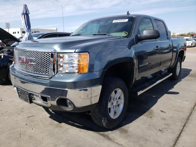 3GTP2VE72DG223167 - 2013 GMC SIERRA SLE BLUE photo 2