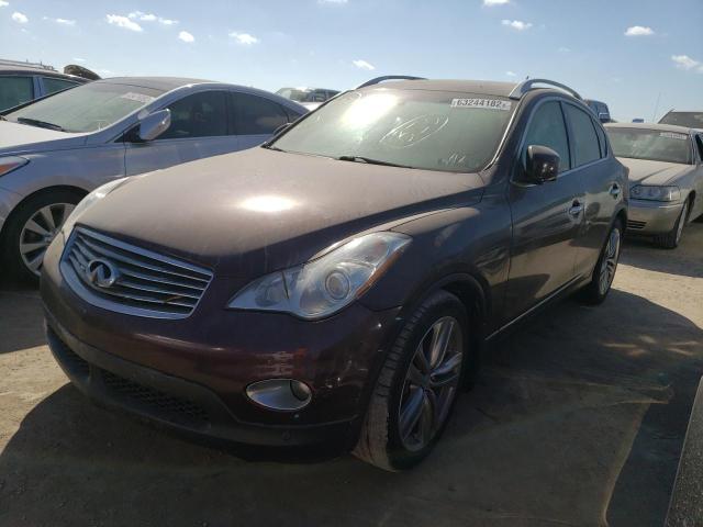 JN1AJ0HR8CM450189 - 2012 INFINITI EX35 BASE Bənövşəyi foto 2
