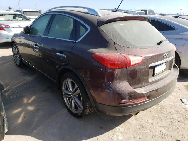 JN1AJ0HR8CM450189 - 2012 INFINITI EX35 BASE Bənövşəyi foto 3