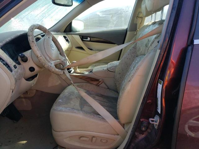 JN1AJ0HR8CM450189 - 2012 INFINITI EX35 BASE Bənövşəyi foto 5