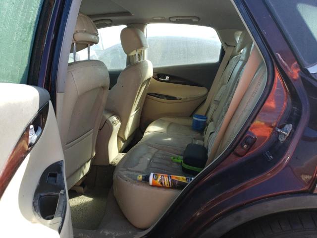 JN1AJ0HR8CM450189 - 2012 INFINITI EX35 BASE Bənövşəyi foto 6